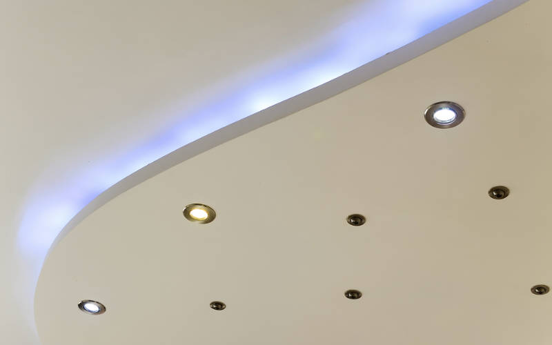 spanplafond LED verlichting